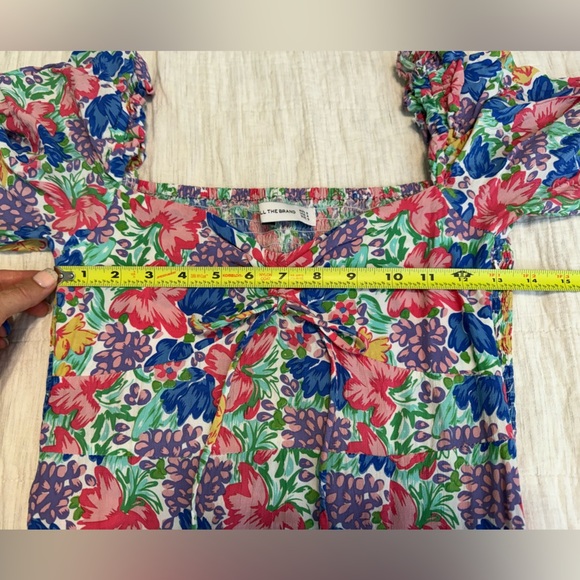 Faithfull The Brand Mathilde Jemima Floral Dress Small - Picture 9 of 12